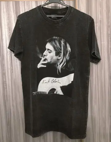 KURTD COBAIN 커트 코베인 워싱 가공 빈티지 가공 티셔츠