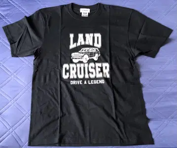 LAND CRUISER 티셔츠 XL 블랙 온 워크