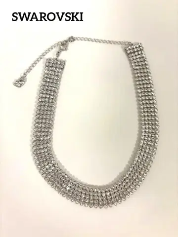 SWAROVSKI 스와로브스키 큐빅 초커