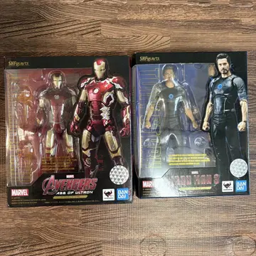 SHFiguarts 아이언맨 MK43 & 토니 스타크 피규어 세트