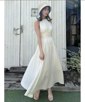 개더 코르셋 치비 프리 원피스 dazzlin 다즐린
