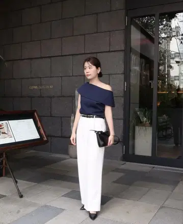 Basement online 센터 프레스 와이드 팬츠