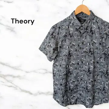 Theory 띠어리 반팔 버튼 셔츠 현행 모델 사이즈 S 새상품급
