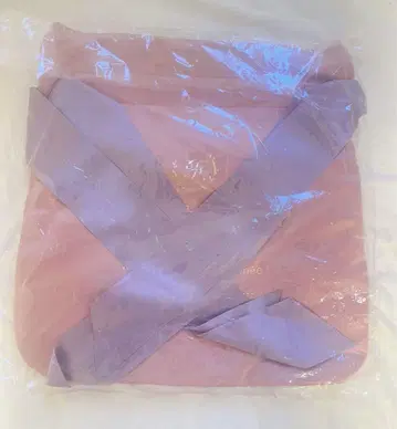 Maison de FLEUR 캔버스 더블 리본 토트백