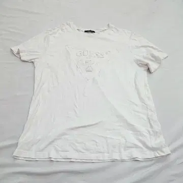 GUESS 화이트 티셔츠 L
