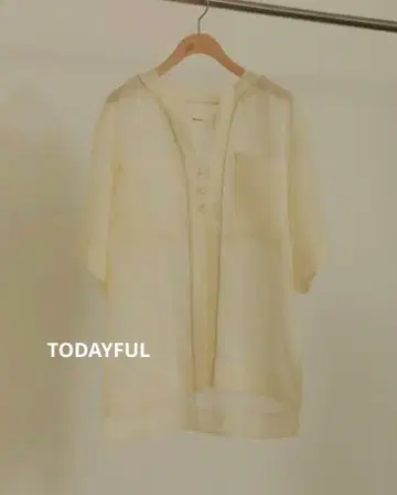 [한 번만 시착한 새상품급] 투데이풀 오간자 차이나 셔츠 최근 모델
