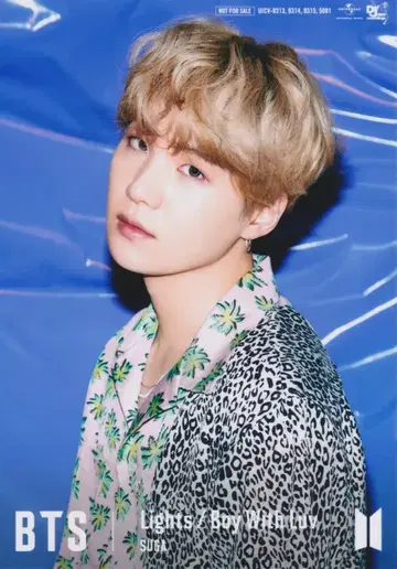 BTS Lights/Boy With Luv SUGA 브로마이드