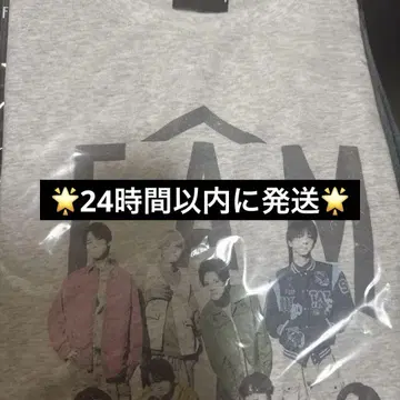 timelesz [목재 무늬 화이트] 티셔츠 FAM