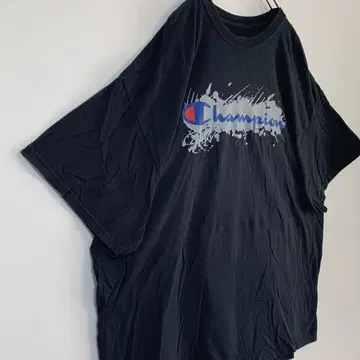 챔피온 블랙 티셔츠 L 사이즈