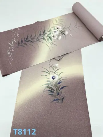 부착 장식 손으로 염색한 순수 실크 옷감