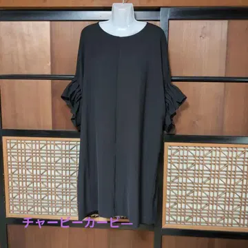 선착순! CHUBBY CURVY 소매 프릴 원피스 2XL 미사용 새상품