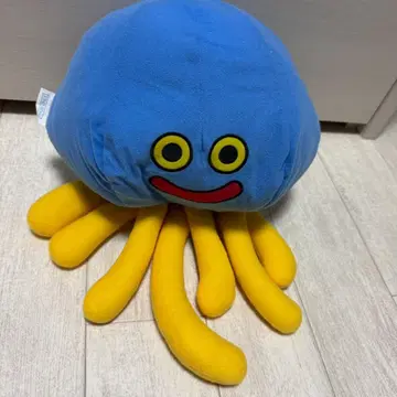 파란색 문어 봉제 인형 약 30cm