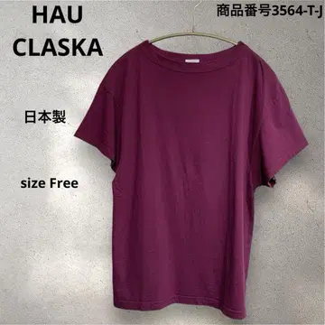 HAU CLASKA 반팔 상의 프리 사이즈 일본제