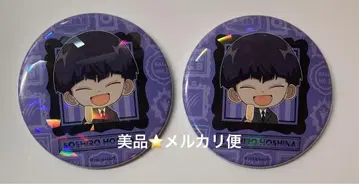 괴수 8호 홀로그램 캔뱃지 Party ver. 호시나 소우시로 2개 세트
