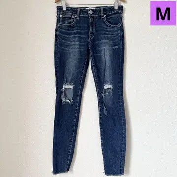 AZUL by moussy 아줄바이마우지 데님 데미지 데님 M