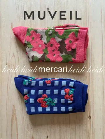 MUVEIL 양말 2켤레 세트