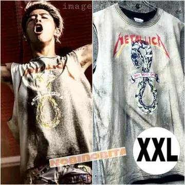 XXL/나기사키 더블 METALLCA2012 블리치 락 T