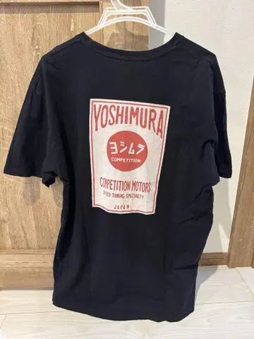 YOSHIMURA 요시무라 블랙 티셔츠 XL 레어