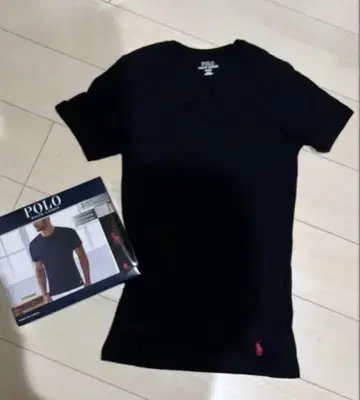 POLO 블랙 슬림 핏 S