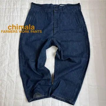 치마라 Chimala 파머스 워크 데님 팬츠 인기 레어