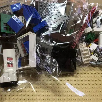 정크 제품 올드 레고 6765 감마 마스터 샘과 머니 웨건