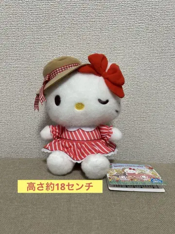 산리오 캐릭터즈 산산픽닉! 인형 1 헬로키티 봉제 인형