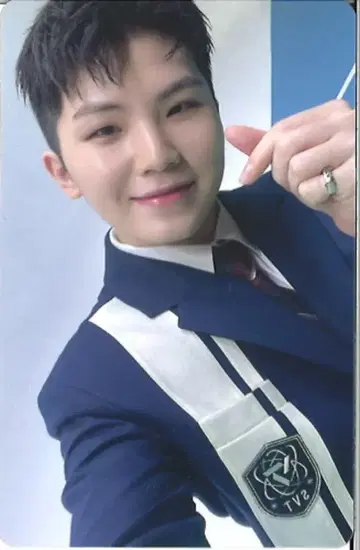 SEVENTEEN 일반ver WOOZI DREAM 블루 화이트
