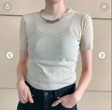 오라리 GIZASUPERHIGHGAUGE SHEERRIB TEE