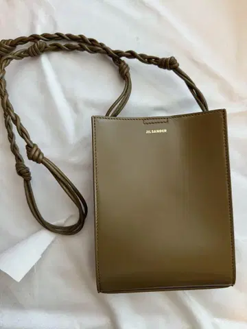 질샌더 브라운 숄더백