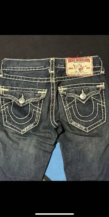 TRUE RELIGION JOEY SUPER T 28/33 플레어 데님