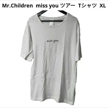 Mr.Children miss you 투어 티셔츠 XL 사이즈
