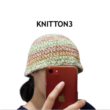 버킷 모자 손뜨개질 구제 의류 레어 크로셰 모자 크러셔 모자