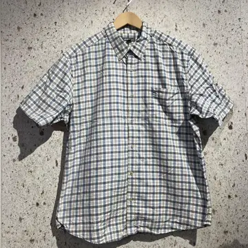 Eddie Bauer 체크 무늬 버튼 다운 셔츠 에디 바우어