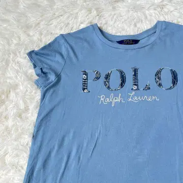 Ralph POLO 랄프 로렌 폴로 로고 패턴 티셔츠 패치워크
