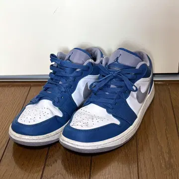 AIR Jordan1 LOW TRUE BLUE 트루 블루 25.5cm
