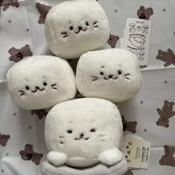 시로탄 시로이모노 타쿠시타 봉제 인형