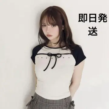 andmary Alma ribbon tops 앤드 마리