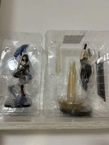 FF7 REBIRTH 출시 기념 복권 2개 세트 A상 라스트 상 피규어