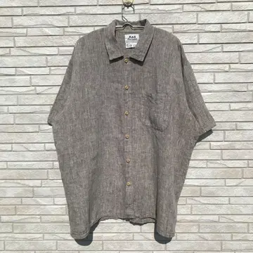 FLAX 셔츠 M 린넨 100