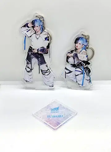 royz 스바루 아크릴 스탠드 2개, 스탠드 받침대 1개 세트!