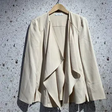 MANGO SUIT 디자인 자켓 망고 베이지 스트레치