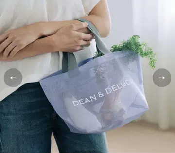 DEAN & DELUCA 6월 17일 출시 메쉬 토트백 라일락 S