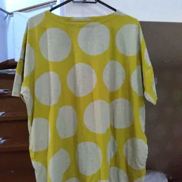 NATURAL LAUNDRY 도트 프린트 원피스