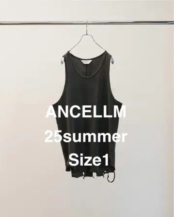 ANCELLM 손상 방지 탱크톱(블랙)