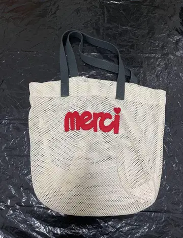 라들로 메쉬 토트백 merci 토트백 메쉬 백