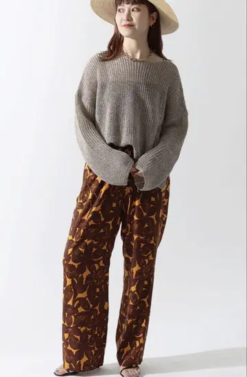 Spick & Span 스픽 앤 스팬 DEVEAUX 이지 팬츠 36