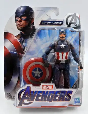 HASBRO (액션 피규어) 캡틴 아메리카 6인치