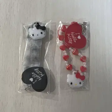 산리오 아이 러브 헬로키티 키티 시크릿 스트랩 블랙