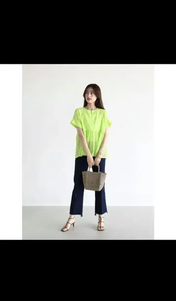 Vin 티셔츠 라이트 그린