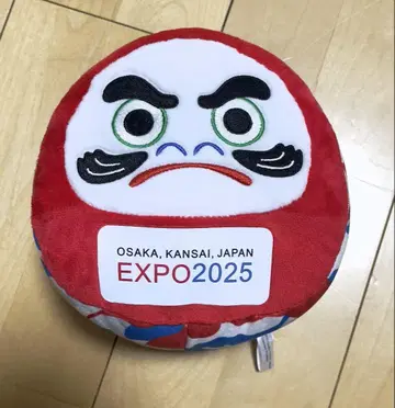 EXPO2025 달마 봉제 인형 RED 오사카 간사이 만국 박람회